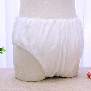 Sous-vêtements triangulaires jetables pour hommes et femmes Produit de beauté et de soins personnels pour les soins prénatals des femmes enceintes Utilisation au <span class=keywords><strong>sauna</strong></span> - Product Image 5
