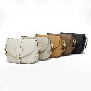 Sac bandoulière en cuir véritable pour femme, très tendance, sacoche de bras à la mode pour femme - Product Image 2