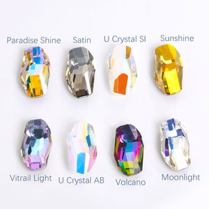 Xichuan météore fantaisie en forme de cristal pierre <span class=keywords><strong>strass</strong></span> Pointback haute qualité cristal verre bijoux artisanat bricolage déco accessoires - Product Image 6