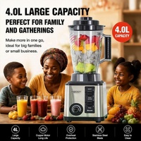 Solution de cuisine africaine : Machine à Fufu 8-en-1, Mixeur robuste pour smoothies, 5+ vitesses, Nettoyage en un clic, Idéal pour la maison