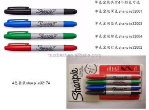 XZ1019 Vente <span class=keywords><strong>en</strong></span> <span class=keywords><strong>gros</strong></span> de stylos marqueurs <span class=keywords><strong>Sharpie</strong></span> noirs 1,0 mm, lot de 8 couleurs, vente chaude, peinture permanente à séchage rapide pour bois, plastique, métal - Product Image 2