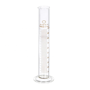 Verrerie de laboratoire Cylindres gradués <span class=keywords><strong>en</strong></span> <span class=keywords><strong>verre</strong></span> borosilicate 100 <span class=keywords><strong>ml</strong></span> 250 <span class=keywords><strong>ml</strong></span> 500 <span class=keywords><strong>ml</strong></span> 1000 <span class=keywords><strong>ml</strong></span> Cylindre <span class=keywords><strong>gradué</strong></span> - Product Image 4