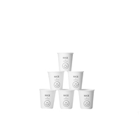 Gobelets en papier jetables de qualité supérieure, recyclables, de qualité alimentaire, imprimés, sacs en kraft pour grains de café et boulangerie, vente en gros