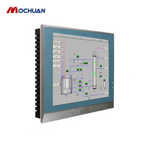 Panel de Pantalla Táctil Ethernet Mochuan de 12.1 Pulgadas con Software Gratuito, 36 Meses de Garantía, Control de Programa PLC HMI para Control de Bomba Modbu - Product Image 1