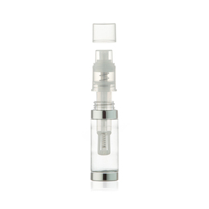Botella de Spray Recargable Plateada y Dorada de 25 ml para Polvo Alimentario - Product Image 2
