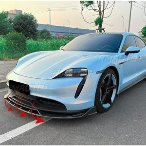 Pour Porsche Taycan 2019+ : Kit Carrosserie Complet (Lame de Pare-chocs Avant, Splitter, Diffuseur, Protection de Pare-chocs) - Accessoires Auto - Product Image 5