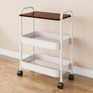 Vente chaude 360 étagères d'angle rotatives armoire panier support de rangement pour épices chariot à roulettes chariot de rangement