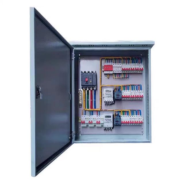 DAMO TPN Series OEM ODM Steel Custom Electrical Energy Distribution Box 8/12/16/24/36 Ways MCB/MCCB Control Panel 220-400V 250A