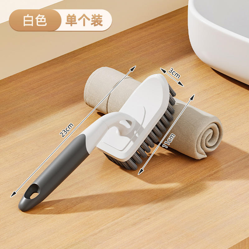 Cepillo de mango largo - blanco