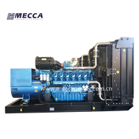 Groupe électrogène Mecque 1000/1100/1200kva Baudouin 800/900/1000kva générateur diesel de puissance de secours pour la station-service d'huile