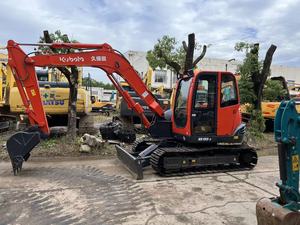 Cuchara de excavación de 0.35m³ para miniexcavadora KX185-3 de 8 toneladas, con dientes de repuesto para martillo rompedor, para construcción - Product Image 1
