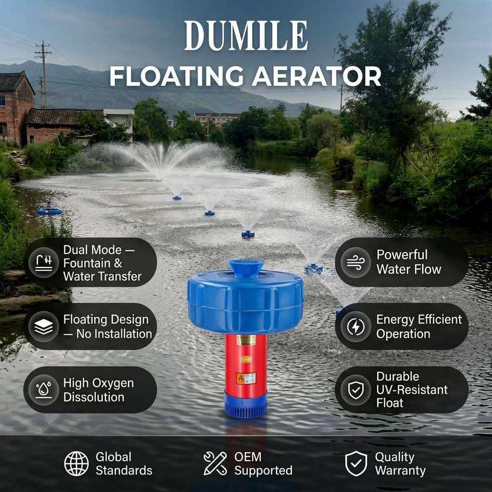 Solar Fountain Pump Floating Automatic Operation Low Maintenance for ...