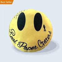 Énorme coussin de sol oreiller rond 45cm boule en peluche coussins housse fabricant coussin circulaire pour chaise siège oreiller