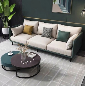 Sofá de Tela Moderno y Elegante para Sala de Estar con Diseño Minimalista y Comodidad de Lujo - Product Image 1