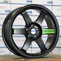 Jantes de voiture JDM pour Rays TE37, fabricant chinois, 15, 17, 18 pouces, 5*114.3/100/108/105/110/120, pour Rays Volk Racing TE37