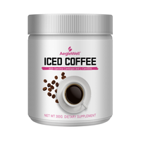 OLLI OEM Private Label Detox Slimming Coffee L-carnitine Weight Loss Body Slim Skinny Iced Coffee Powder