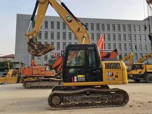 Excavadora de cadenas Caterpillar 320D 2020 usada, excavadora de construcción de 12 toneladas con cazo de excavación y martillo rompedor - Product Image 2
