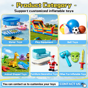 Logo personnalisé 3-en-1 plage eau piscine jeter jouets fête d'anniversaire gonflable tête cerceau poulpe requin jouets jeux de plein air pour les enfants - Product Image 4