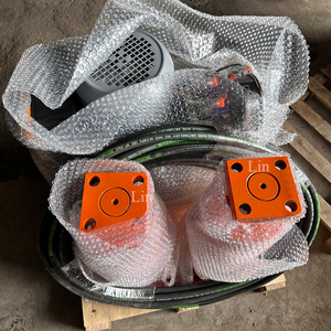 Prensa Hidráulica de Doble Acción con Brida Cuadrada de 50 Toneladas y 300 mm, Gato Elevador con Bomba de Aceite de 2.2 kW DF-YDC, Prensa Hidráulica de 100 Toneladas - Product Image 3
