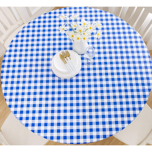 <span class=keywords><strong>Nappe</strong></span> <span class=keywords><strong>ronde</strong></span> en PVC imperméable résistante à l'huile épaissie <span class=keywords><strong>nappe</strong></span> en plastique imprimée <span class=keywords><strong>transparente</strong></span> avec bande élastique Grain de bois - Product Image 6