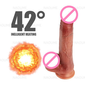 गर्म बिक्री वायरलेस रिमोट कंट्रोल यथार्थवादी डिल्डो के लिए महिलाओं के लिए टेलीस्कोपिक हीटिंग लिंग योनि सक्शन कप डिल्डो - Product Image 5