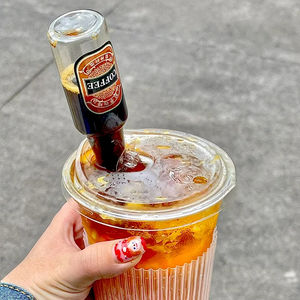 ขวดไวน์ขนาดเล็กแบบใช้แล้วทิ้งสำหรับสัตว์เลี้ยงถ้วยดื่มน้ำเย็นถ้วยชาแบบฟอง - Product Image 2