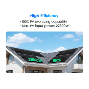 EPEVER ELD12K 12KW Onduleur hybride biphasé hors réseau standard US 12000W 120V 240V AC <span class=keywords><strong>Max</strong></span>. 4 MPPTs Onduleur solaire - Product Image 4
