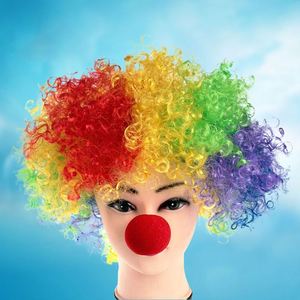 Nariz de Esponja de Payaso Roja, Accesorios de Decoración para Carnaval, Decoración Infantil para Eventos, Fiestas, Suministros para Halloween - Product Image 1