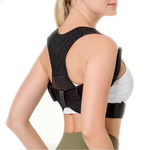 Corrector de postura de clavícula ajustable médico cinturón de soporte lumbar de hombro - Product Image 1