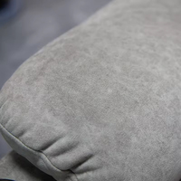 Meilleure Vente Fauteuil Inclinable Pivotant à Bascule en Tissu et Bois, Style Moderne, avec Fonction Massage en Microfibre, Un Siège