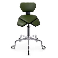 Chaise de salon commerciale Kaiselong L300 pour salons de coiffure et instituts de beauté avec cadre en aluminium et levage rotatif