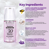 Masque Moussant Carbonaté à l'Adénosine Nettoyant en Profondeur les Pores, Masque Moussant Sans Rinçage pour l'Élimination des Points Noirs, Soin de la Peau Marque Privée