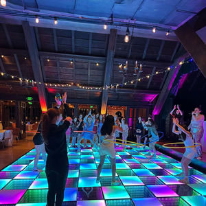 Le Portable interactif 3D LED Dance Floor lambrisse le <span class=keywords><strong>jeu</strong></span> actif magnétique sans fil IP65 <span class=keywords><strong>de</strong></span> noce évalué - Product Image 4