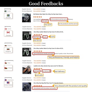 Vente flash - Étui de <span class=keywords><strong>clé</strong></span> de voiture en alliage de zinc et cuir personnalisé et durable pour <span class=keywords><strong>BMW</strong></span> M3 M5 X5 X7 - Housse de protection élégante pour <span class=keywords><strong>clé</strong></span> avec <span class=keywords><strong>porte</strong></span>-clés - Product Image 6