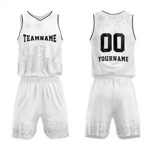 Conjunto de Uniforme Deportivo Personalizado y Resistente, 100% Poliéster 260g, Impresión Digital, Tela Transpirable de Secado Rápido, para Entrenamiento y Carreras - Product Image 1