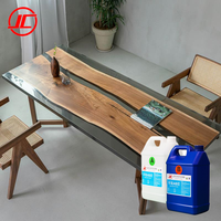 Résine Époxy Transparente pour Coulée Épaisse/Plateaux de Table en Résine Époxy