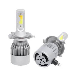 ไฟหน้ารถยนต์ LED 36W 7600LM แบบสองสีอัตโนมัติ รุ่น H1 H3 H7 H4 H11 9005 9006 9007 C6 - Product Image 2