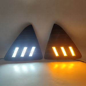 DRL per <span class=keywords><strong>Ford</strong></span> <span class=keywords><strong>Focus</strong></span> 3 MK3 2012 2013 <span class=keywords><strong>2014</strong></span> DRL luci di marcia diurna LED Daylight fendinebbia impermeabile con indicatori di direzione - Product Image 6