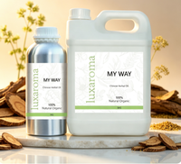 Huile Essentielle de Réglisse Glycyrrhiza Glabra 100% Pure en Gros, Qualité Végétale, pour la Croissance Capillaire, les Soins du Cuir Chevelu, les Massages Corporels et la Peau