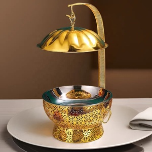 酒店餐厅金圆挂火锅餐饮取暖器自助餐火锅餐厅用品设备 - Product Image 3