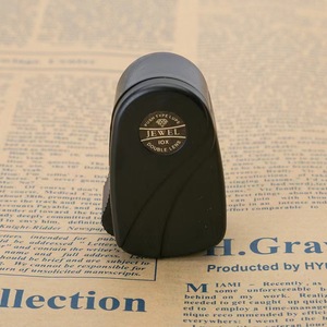 <span class=keywords><strong>10x</strong></span> Magnifying Glass jewelers Loupe Pocket gấp Magnifier với ánh sáng cho đồng hồ tiền xu tem đá quý trang sức kim cương xác định - Product Image 5