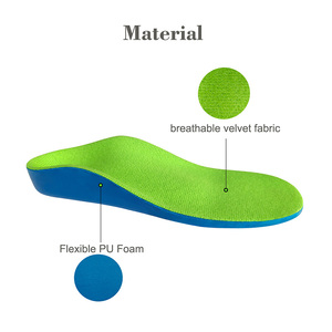 Plantillas ortopédicas para niños, espuma de PU, absorción de impacto, soporte de arco, insertos de zapatos para pies planos, <span class=keywords><strong>fascitis</strong></span> <span class=keywords><strong>Plantar</strong></span>, alivio del dolor de <span class=keywords><strong>talón</strong></span> - Product Image 2