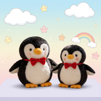 Peluches pingouins les plus vendues, animaux réalistes, poupées en peluche pingouins, jouets doux et mignons pour enfants