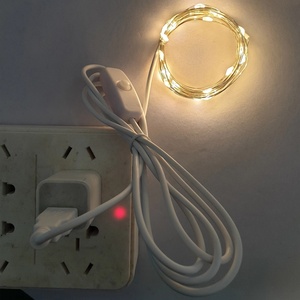 Luces USB <span class=keywords><strong>de</strong></span> 5V, cuerdas <span class=keywords><strong>Led</strong></span>, luces <span class=keywords><strong>de</strong></span> hadas, 5M, 50LED, <span class=keywords><strong>guirnalda</strong></span> <span class=keywords><strong>de</strong></span> <span class=keywords><strong>alambre</strong></span> <span class=keywords><strong>de</strong></span> cobre, iluminación con encendido y apagado para Navidad, boda, vacaciones, decoración - Product Image 1