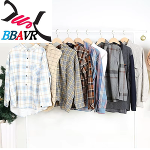 เสื้อเชิ้ตมือสองยี่ห้อ Gracer เสื้อผ้าฤดูหนาว มณฑลกวางตุ้ง โพลีเอสเตอร์/คอตตอน สำหรับผู้ชายและผู้หญิง ทุกขนาด บรรจุเป็นเบล - Product Image 4