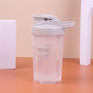 Promotional 17oz 500ml BPA-Free Custom <b>Shaker</b> <b>Bottles</b> With Logo and Measurement Lines for Business Giveaways - Product Image 6