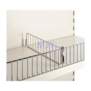 Divisores de estantería de alambre cromado para <span class=keywords><strong>supermercado</strong></span>, precio al por mayor - Product Image 2