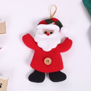Playful Christmas Tree Small Pendant Elderly Snowman Elk Window Display <b>Decoration</b> - Product Image 2