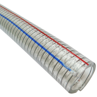 Tuyau en acier résistant aux basses températures, tuyau transparent en PVC résistant aux hautes températures, tuyau industriel pour déchargement de station-service