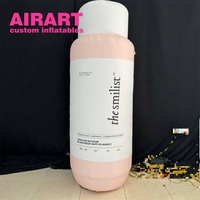 Bouteilles gonflables de maquillage de décoration d'événement bouteille gonflable faite sur commande pour l'affichage